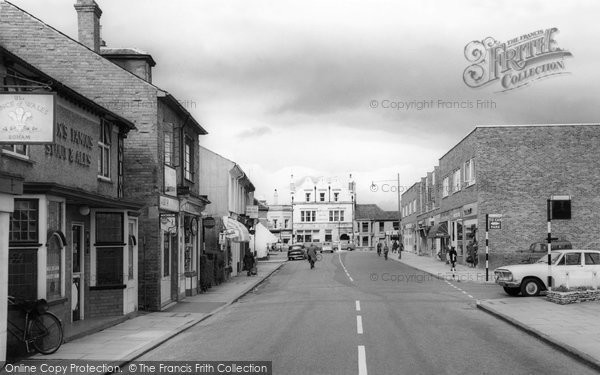 Photo of Egham, Station Road c.1965