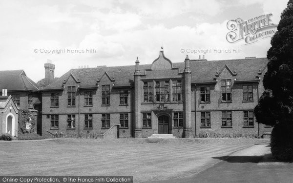 Photo of Egham, Strode's School c.1955