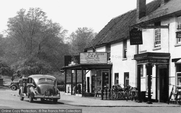 Photo of Egham, The Kings Arms c.1955