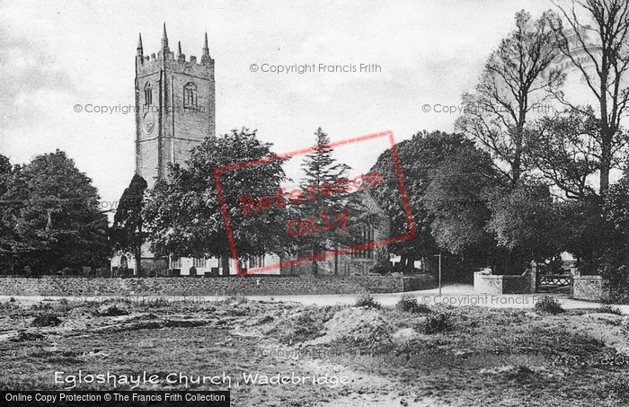 Photo of Egloshayle, St Petroc's Church c.1900