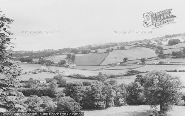 Photo of Eglwysbach, General View c.1960