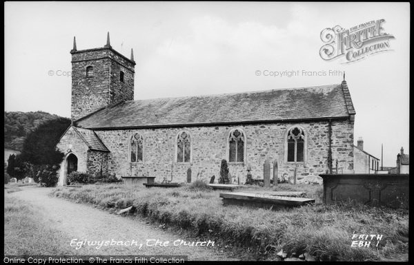 Photo of Eglwysbach, The Church c.1955