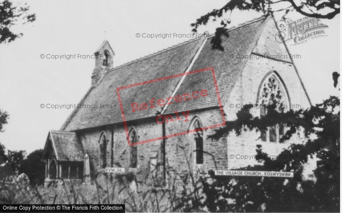 Photo of Eglwyswrw, The Church c.1955