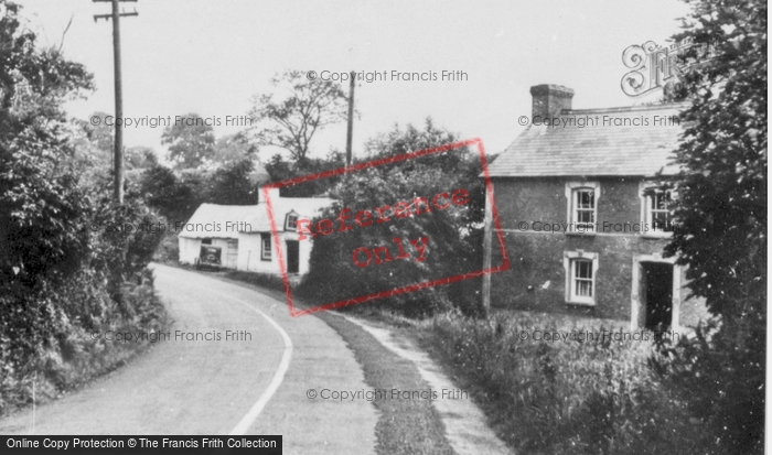 Photo of Eglwyswrw, The Village c.1955