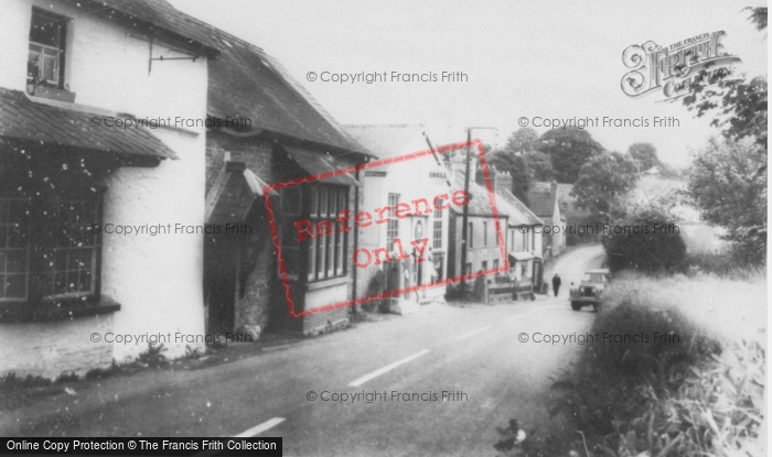 Photo of Eglwyswrw, The Village c.1955