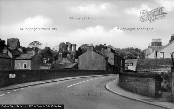 Photo of Egremont, Castle Ruins From Bridge c.1939