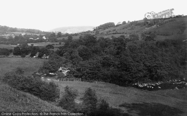 Photo of Egton Bridge, From The Railway c.1885