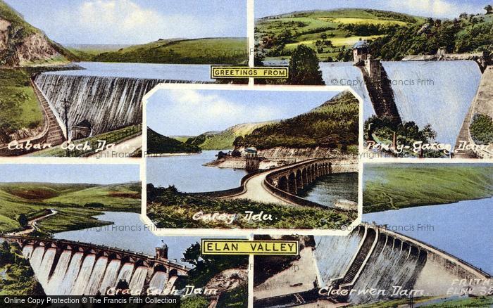 Photo of Elan Valley, Composite c.1960