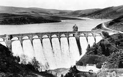 Craig Goch Dam c.1932, Elan Valley
