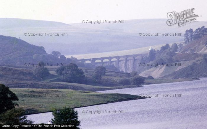 Photo of Elan Valley, Craig Goch Dam From Pen Y Garreg c.1985