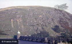 Craig Goch Reservoir And Dam c.1985, Elan Valley