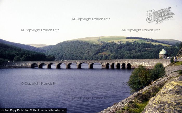 Photo of Elan Valley, Garreg Ddu, The Submerged Dam c.1985