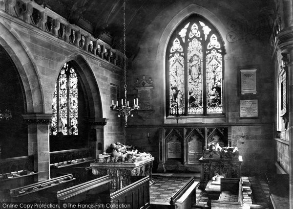Photo of Elford, Church, Chantry Chapel c.1880