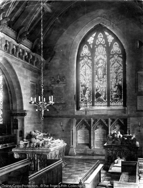 Photo of Elford, Church, Chantry Chapel c.1880