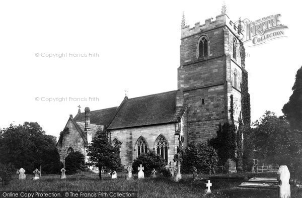 Photo of Elford, St Peter's Church c.1880