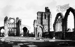 Cathedral Nave, Looking East c.1921, Elgin