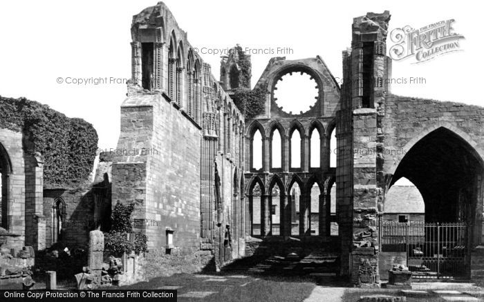 Photo of Elgin, Cathedral, The Choir c.1890