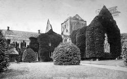 Pluscarden Abbey From South c.1880, Elgin