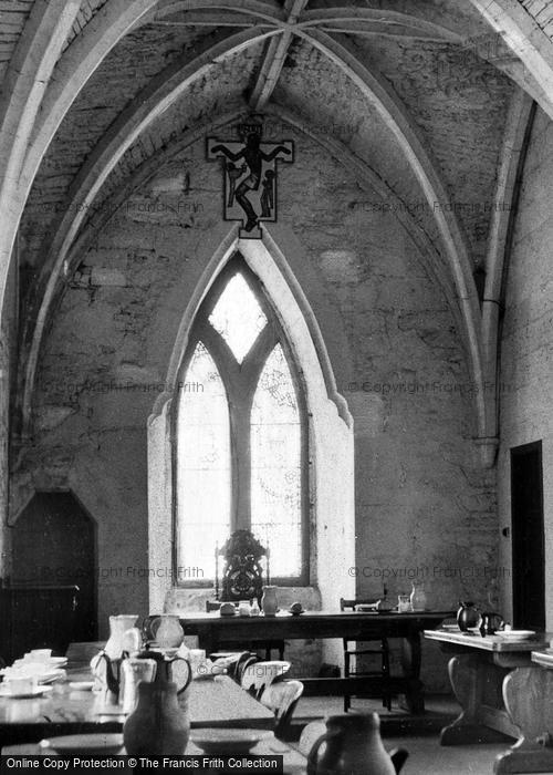 Photo of Elgin, Pluscarden Priory, The Refectory c.1930