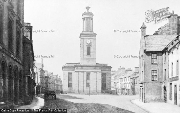 Photo of Elgin, St Giles' Church, High Street 1885