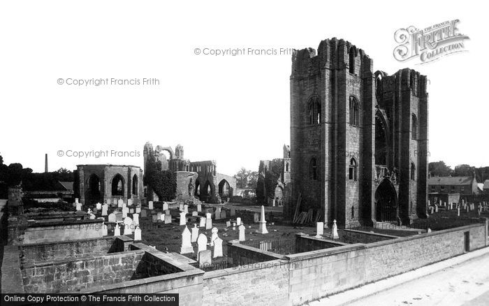 Photo of Elgin, The Cathedral From North West c.1890