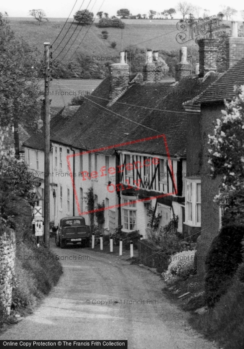 Photo of Elham, Culling's Hill c.1960