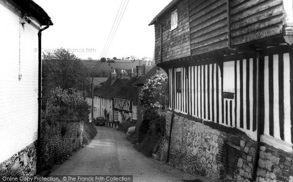 Photo of Elham, The Village c.1960