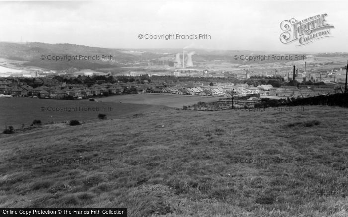 Photo of Elland, General View c.1965