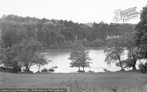 Photo of Ellesmere, Blake Mere From The Road c.1935