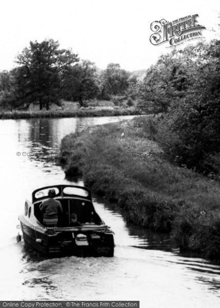 Photo of Ellesmere, Boat On The Canal c.1960