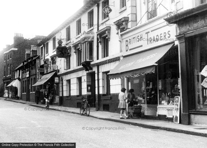 Photo of Ellesmere, British Traders, Scotland Street c.1955