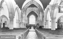 Church Interior c.1960, Ellesmere