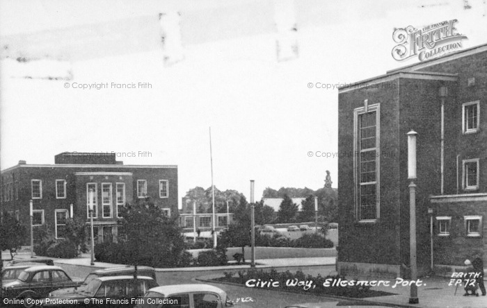 Photo of Ellesmere Port, Civic Way c.1965