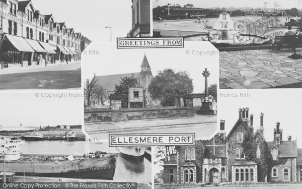 Photo of Ellesmere Port, Composite c.1955