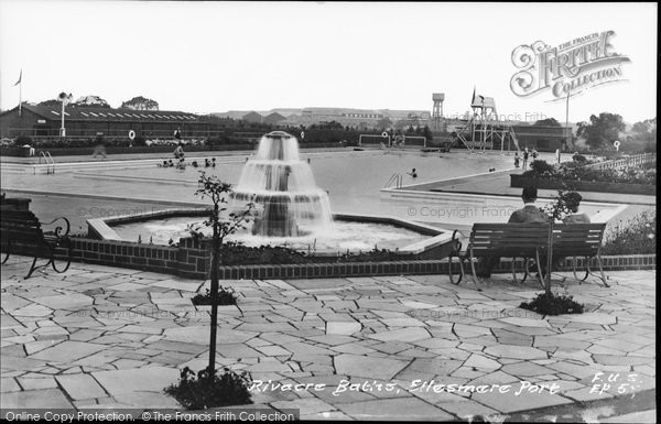 Photo of Ellesmere Port, Rivacre Baths c.1960