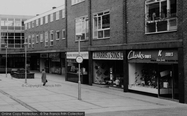 Photo of Ellesmere Port, Shops In Marina Walk c.1965