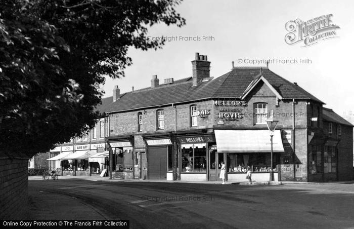 Photo of Ellesmere Port, Shops In Whitby Road c.1955