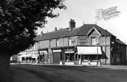 Shops In Whitby Road c.1955, Ellesmere Port