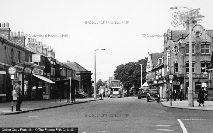 Photo of Ellesmere Port, Station Road c.1955