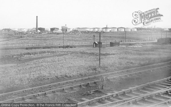 Photo of Ellesmere Port, The Refineries c.1955