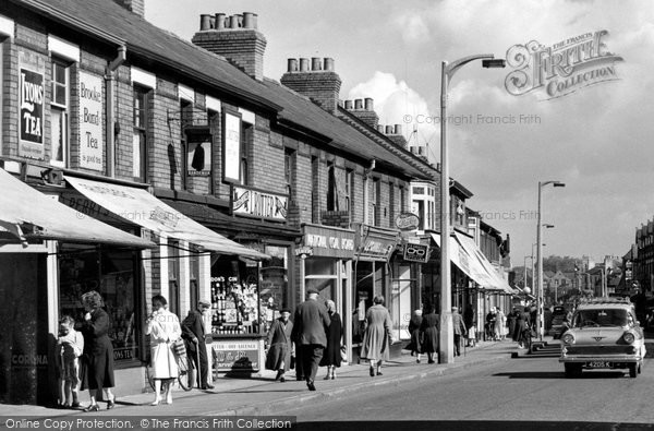 Photo of Ellesmere Port, Whitby Road c.1962