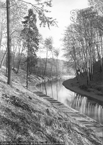 Photo of Ellesmere, The Canal c.1955