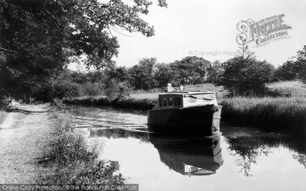 Photo of Ellesmere, The Canal c.1960