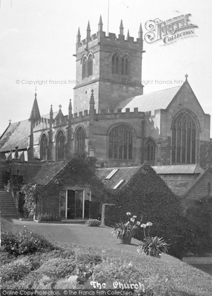 Photo of Ellesmere, The Church c.1935