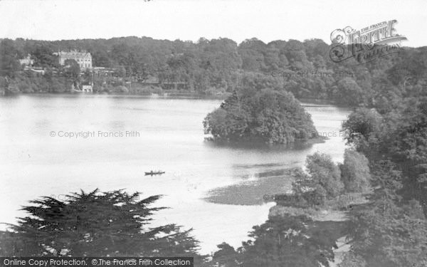 Photo of Ellesmere, The Mere And Oteley Hall c.1935
