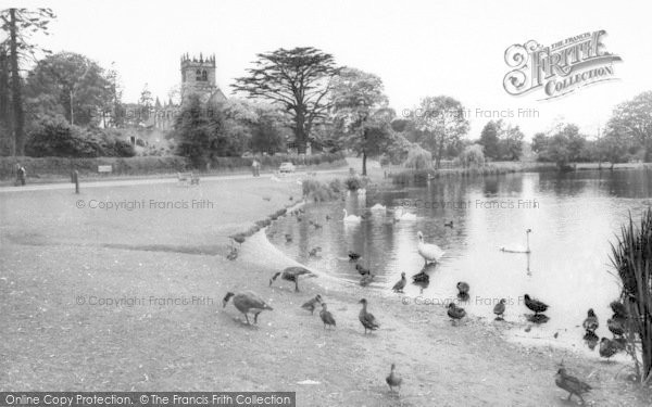 Photo of Ellesmere, The Mere c.1960