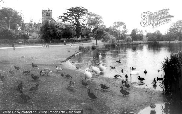 Photo of Ellesmere, The Mere c.1965