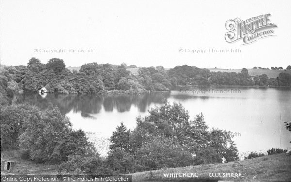 Photo of Ellesmere, Whitemere c.1935
