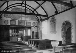 Church Interior 1890, Ellingham