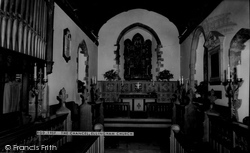 Church, The Chancel c.1955, Ellingham